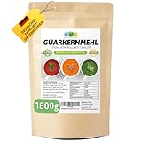 EWL Naturprodukte Guarkernmehl 1800g, Verdickungsmittel Bindemittel E 412 3.500 cps Carb Guar Gum, in Deutschland kontrolliert und abgefüllt