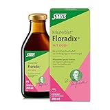 Salus Kräuterblut Floradix mit Eisen - Flüssigkeit zum Einnehmen 1x 250 ml - Für volle Eisenspeicher statt Eisenmangel - Pflanzliches Tonikum, natürliche Kräuterauszüge und Vitamin C