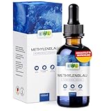 EWL Naturprodukte Methylenblau 1% Lösung, 100ml Methylenblau Tropfen Pharmaqualität, methylene blue in Deutschland hergestellt, hochdosiert, rein und laborgeprüft