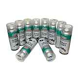 Sprayfarben-Set 10 Farben je 400 ml. Schnelltrocknende Sprühfarben für Holz, Stein, Wand, Metall, Glas. Ideal für Reparaturen, Graffiti usw. Glänzend, Spraydose, Hochglanz, RAL-Sprühlack
