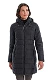 Killtec Damen Skane Wmn Quiltet Prk Parka In Daunenoptik Mit Abzippbarer Kapuze, Schwarz, 38 EU