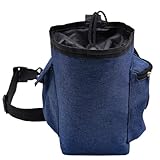Kreidespeicher Organizer - Klettergürtelbeutel, verstellbarer Riemenbeutel | Leichtes Paket für Gewichtheben, Gymnastik, Training, Fitness, Bouldern, Trainingsgeräte im Freien, Reißverschluss -Taschen