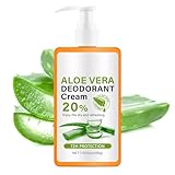 Aloe Vera Grüntee Körperlotion, beruhigende und feuchtigkeitsspendende Bodylotion mit Antioxidantien, schnell einziehend, für alle Hauttypen, 200g