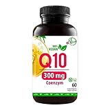 MeinVita Q10 Coenzym / 300 mg Tagesportion, Hochdosiert, 60 Caps, vegan