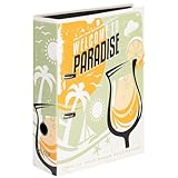 Falken Retro-Ordner Paradise, Made in Germany, 8 cm breit DIN A4 schwarzer Innenspiegel, glanzkaschierter Außenbezug Social Media 1 Stück