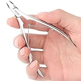 BEZOX Nagelhautzange mit ultrakleiner 4-mm-Klaue – professioneller Nagelhautschneider mit hochdichtem Edelstahl, Spiegelpolierprozess – das beliebteste Nagelhautentferner-Werkzeug der Maniküre