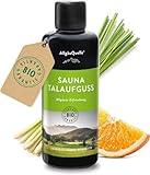 AllgäuQuelle® Saunaaufguss mit 100% Bio Öle Erfrischung Lemongrass Orange Bergamotte 100ml