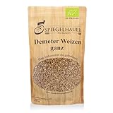 Bäckerei Spiegelhauer Demeter Bio Weizen ganz 1 kg keimfähig Keimsaat Weizenkörner Weizenkorn zum Brot backen