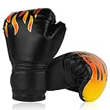 Flintronic Boxhandschuhe Kinder, Kinder Boxhandschuhe, Boxhandschuhe für Kinder, Junior Boxing Gloves, Kickboxhandschuhe für Muay Thai, MMA, Kampfsport, Kickboxen, Sparring (3-10 Jahre)