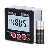 Iskra digitaler Winkelmesser magnetisch, Bevel Box Neigungsmesser, LCD Level Box