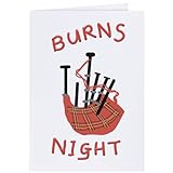 Azeeda 4 x 'Burns Night Party-Feierlichkeiten' Geschenkanhänger (GI00084141)