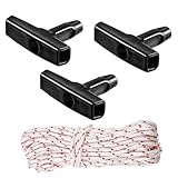 Starterseil Rasenmäher, Seil Mit Starter Griff für Fadentrimmer Freischneider Motorsäge Kettensäge Kantenschneider Freischneider Motorteile, Rasenmäher Zubehör Garten Werkzeuge