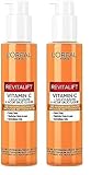L'Oréal Paris Vitamin C Reinigungsschaum für Frauen: für gereinigte und frische Haut mit Vitamin C und Salicylsäure, Revitalift Clinical, 1x 150ml (Packung mit 2)