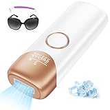 3 IN 1 IPL Geräte Haarentfernung mit Kühlfunktion, Laser Haarentfernung mit HR/SC/RA Funktion, 9 Energiestufen und 19,8J Max