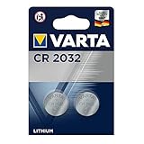 VARTA 3 Blister mit 2 Lithiumbatterien 6032 CR 2032