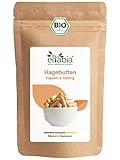 Bio Hagebutten Kapseln 500 Stück | Hochdosiert 3000mg Tagesdosis | EU-Anbau in Premium Rohkost-Qualität Vegan | 100% rein ohne Zusätze (DE-ÖKO-007)