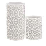 Pauleen 48118 Cosy Ornament Candle Wachskerze mit Batterie mit Timerfunktion 6H Timer LED Kerze 2er Set