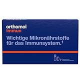 Orthomol Immun - Mikronährstoffe zur Unterstützung des Immunsystems - mit Vitamin C, Vitamin D und Zink - Trinkampullen/Tabletten à 7 x Tagesportionen