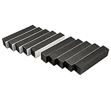 Musiclily Pro 80x18x15mm Selbstklebendes Pickup Schaumstoff Unterlage Pickup Foam für Jazz Bass Tonabnehmer, Schwarz (10 Stück)