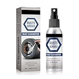 FONDUO Rostumwandler Spray Für Auto 30ml, Rostlöser Spray Rostentferner Reiniger, Rostschutzfarbe für Metall, Rostschutz Rostkonverter Für Türschlösser Messer Reifen (A)