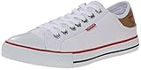 Levis Herren Stan Buck Fashion Sneaker, Weiá (Weiß/Braun), 43 EU