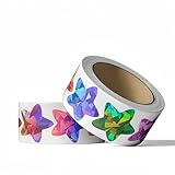 1500 Stück Funkelnde Geschenkaufkleber für Feiertage – Weihnachtssticker, Neujahr Aufkleber, Deko Etiketten, Party Sticker, Umschlagsiegel und Paket Label für kreative Dekor (25mm)