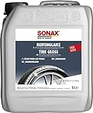 SONAX PROFILINE ReifenGlanz (5 Liter) bringt bei Verwitterung die satte Farbe zurück und sorgt für perfekten Glanz | Art-Nr. 02355000
