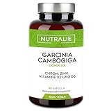 Garcinia Cambogia 60% HCA Hochdosiert | 90 Vegane Kapseln | Nutralie