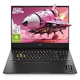 HP Omen Gaming Laptop, Intel Core i9-13900HX, 64 GB DDR5 RAM, 1 TB SSD, 16' WQXGA Display, NVIDIA GeForce RTX 4070, QWERTZ Tastatur, Windows 11 Home, Schwarz