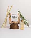 Biljarica - Rosmarin & Zitronengrass - Festes Shampoo Herren & Damen - für Haare, Kopfhaut & Bart - Feuchtigkeitsshampoo - handgefertigt Natürliches Shampoo, vegan - Für alle Haartypen - 50g