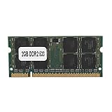 Arbeitspeicher 2GB DDR2,Hohe Speichergeschwindigkeit 533MHZ 2GB RAM DDR2 PC2-4200 Laptop Speicher,200 Pin Laptop-Speicher RAM Notebook Memory für Intel/AMD