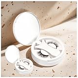2 Paare Magnet Wimpern, mit Applikator, Kein Kleber erforderlich Wimpern Mit Magnet wiederverwendbare Künstliche Wimpern Magnetisch