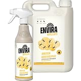 Envira Ameisen Abwehrspray 500 ml + 2L - Spray mit Langzeitwirkung gegen Ameisen, Wegameisen, Pharaoameisen - Mittel gegen Ameisen für Wohnung, Balkon, Terrasse, Garten - Ameisen loswerden