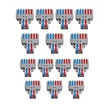 Elektrische Verbindungsklemmen Set, 10 Stück, 32A 600V, 8-polig Hebel-Klemmen, für Kabel 0,5-4,0mm²