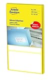 AVERY Zweckform 3345 Adress-Etiketten (Papier matt, 282 Etiketten, 95 x 48 mm) 1 Pack weiß