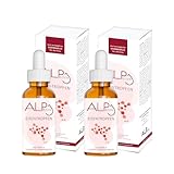 ALP NUTRITION Eisen Tropfen 2x30ml, Eisen hochdosiert Vitamin B12 Folsäure - Gut verträgliches Eisenpräparat als Alternative zu Eisentabletten bei Eisenmangel