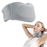 DAWRIS Nackenstütze, verstellbarer weicher Nackenstützschaum, Nacken-Vorwärtsneigungskorrektor zur Nackenunterstützung und Schmerzlinderung, hält die Wirbel stabil und ausgerichtet