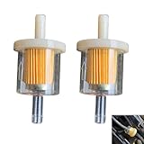 8mm Universal Benzinfilter für Kraftstoffe, Top-Qualität für Motorrad, Rasenmäher, Roller Mofa, PKW und mehr. Hergestellt aus hochfestem Kunststoff, mit präziser Fertigungstechnik, optimal für die Re