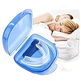 Knirscherschiene Für Nacht, Schnarchschiene, Anti Schnarch Mundstück, Schnarchstopper Anti Schnarch, Mouth Guard, Zahnschiene Knirschen, Beißschiene Für Die Nacht, Mundschutz zum Zähneknirschen