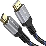KabelDirekt – 4K & 8K HDMI-Kabel – 1,5m – In Deutschland entwickelt, bruchfestes Nylon & Metallstecker – Für jeden HDMI-Anschluss (4K@120Hz & 8K@60Hz, High Speed HDMI, Blu-ray, PS5/Xbox/Switch)