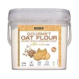 Weider Gourmet Oat Flour (1,9kg) Keksgeschmack. Vollkorn-Haferflocken. Proteinquelle mit niedrigem Zuckergehalt.