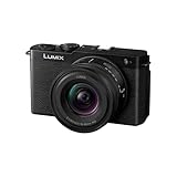 Panasonic Lumix DC-S9NE-K Spiegellose Vollformatkamera, Open Gate Vlogging, 24,2 MP, 6K/4K, 779-Punkt-PDAF, Bildstabilisierung, LUT, 180°-Flex.-Monitor, 5 GHz WLAN, Schwarz, mit Objektiv S-R1840E.