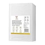 Vesta Precision Vakuumierbeutel mit Prägung zum Kochen und Verpacken | BPA-frei, 30% weniger Kunststoff, mikrowellen-, gefrier- und Sous-Vide-geeignet | 100 Einheiten à 15x30 cm