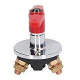 Haofy Batterietrennschalter, Schnellbedienung, Ausschaltknopf für Rennwagen, Boot, Lange Lebensdauer, 1 Packung