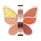 Lidschatten-Paletten-Make-up | Einzigartige 6 Farben Lidschatten-Paletten: Mattes Glanz-Make-up, wasserdichter Lidschatten, hochpigmentierter Glanz, Kosmetik, buntes Paar