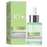 Azelaic Acid 10+ Hyaluron Redness Soothing Serum, Azelaic 10 Hyaluron Serum, Azelainsäure Gesichtsserum, Azelaic Acid Serum, Linderndes Gesichtsserum, Niacinamide Serum, Azelainsäure Creme