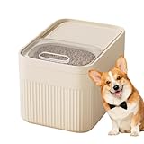 Hundefutterspeicherbehälter - 10 L Luftdichtes Haustiernahrung Lagerbehälter | Fütterungsstation Haustierversorgungen Für Reismehl Getreide Bohnen Behandeln Vogel -Müsli -Snack -Nahrungsmittel -Spende