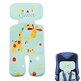 Atmungsaktive Sommer Sitzeinlage, Sitzauflage für Kinderwagen, Sommer Sitzeinlage für Buggy, Kissen für Kinderwagen, Schweißfest, Schont den Kindersitz Bezug, für Kinderwagen, Buggy, Autositz