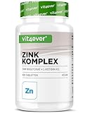 Zink 25 mg - 400 Tabletten - Premium: Zinkbisglycinat von Albion® + L-Histidin - Hohe Bioverfügbarkeit - Chelat-Komplex - Laborgeprüft - Vegan - Hochdosiert