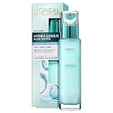 L'Oréal Paris Feuchtigkeitsfluid, Hydra Genius Aloe Water, Hydratation und Frische, Für normale bis trockene Haut, Mit Aloe Water und Hyaluronsäure, 70ml